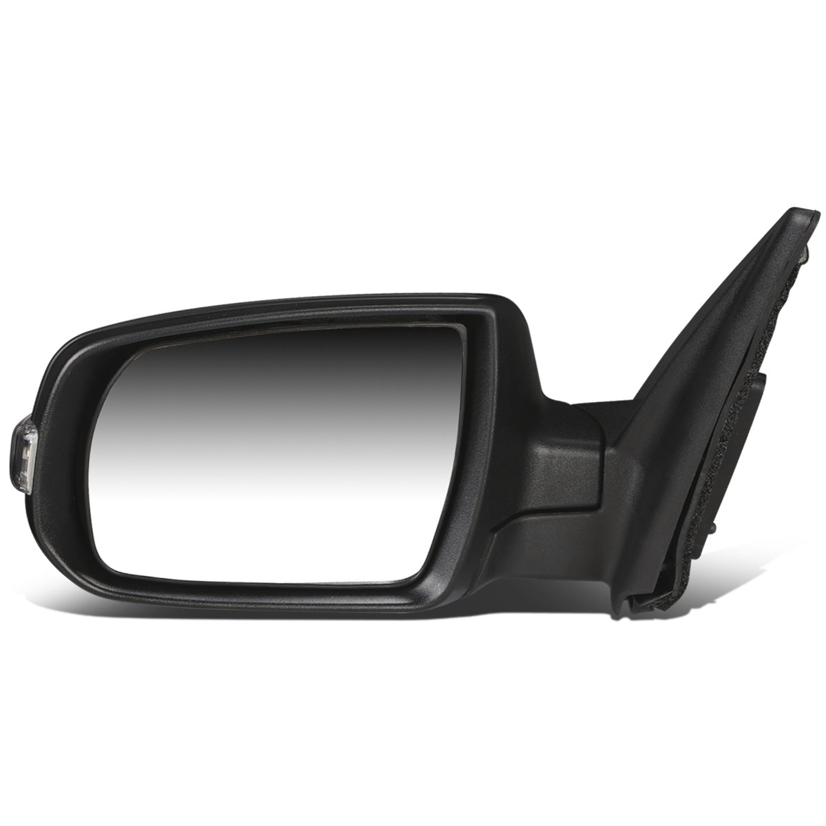 RETROVISOR MIRROR - OEM - 11-13 KIA SORENTO - POWERED - HEATED - W/ SIGNAL LIGHT - FOLDING - BLACK - LEFT