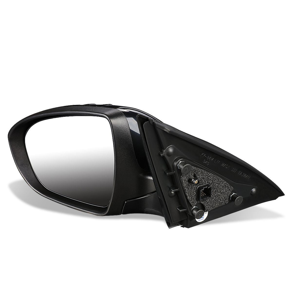 RETROVISOR MIRROR - OEM - 11-13 KIA OPTIMA - POWERED - TEXTURED - BLACK - LEFT