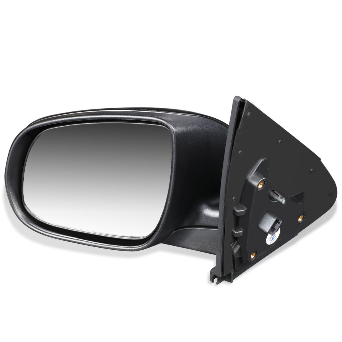 RETROVISOR MIRROR - OEM - 11-13 KIA FORTE - POWERED - HEATED - PAINTABLE - BLACK - LEFT