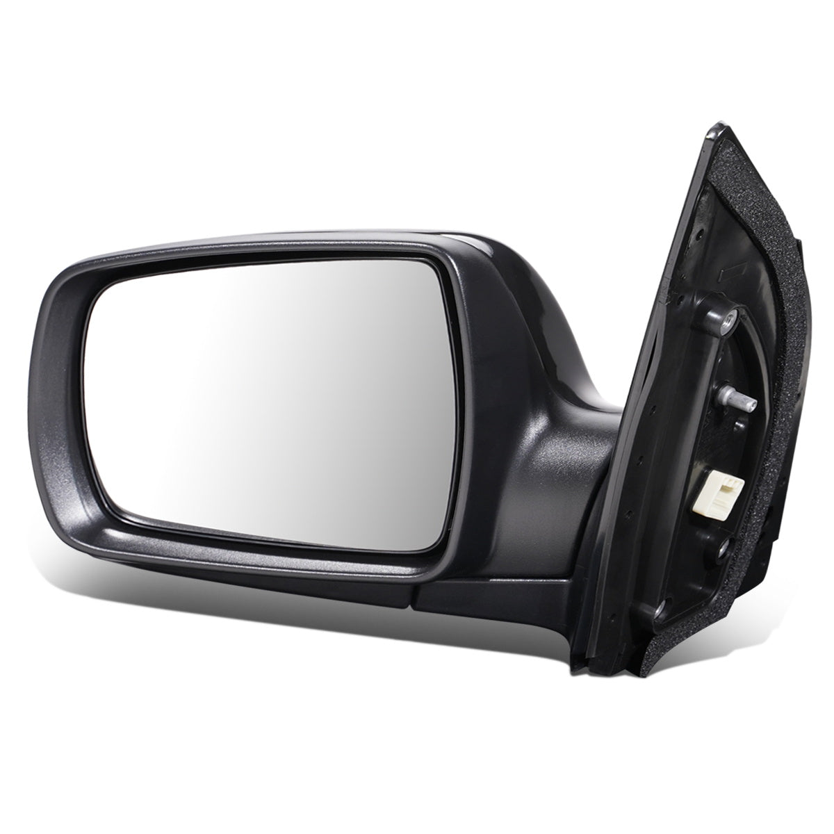 RETROVISOR MIRROR - OEM - 06-14 KIA SEDONA - POWERED - HEATED - W/ SIGNAL LIGHT - FOLDING - BLACK MATERIAL - LEFT