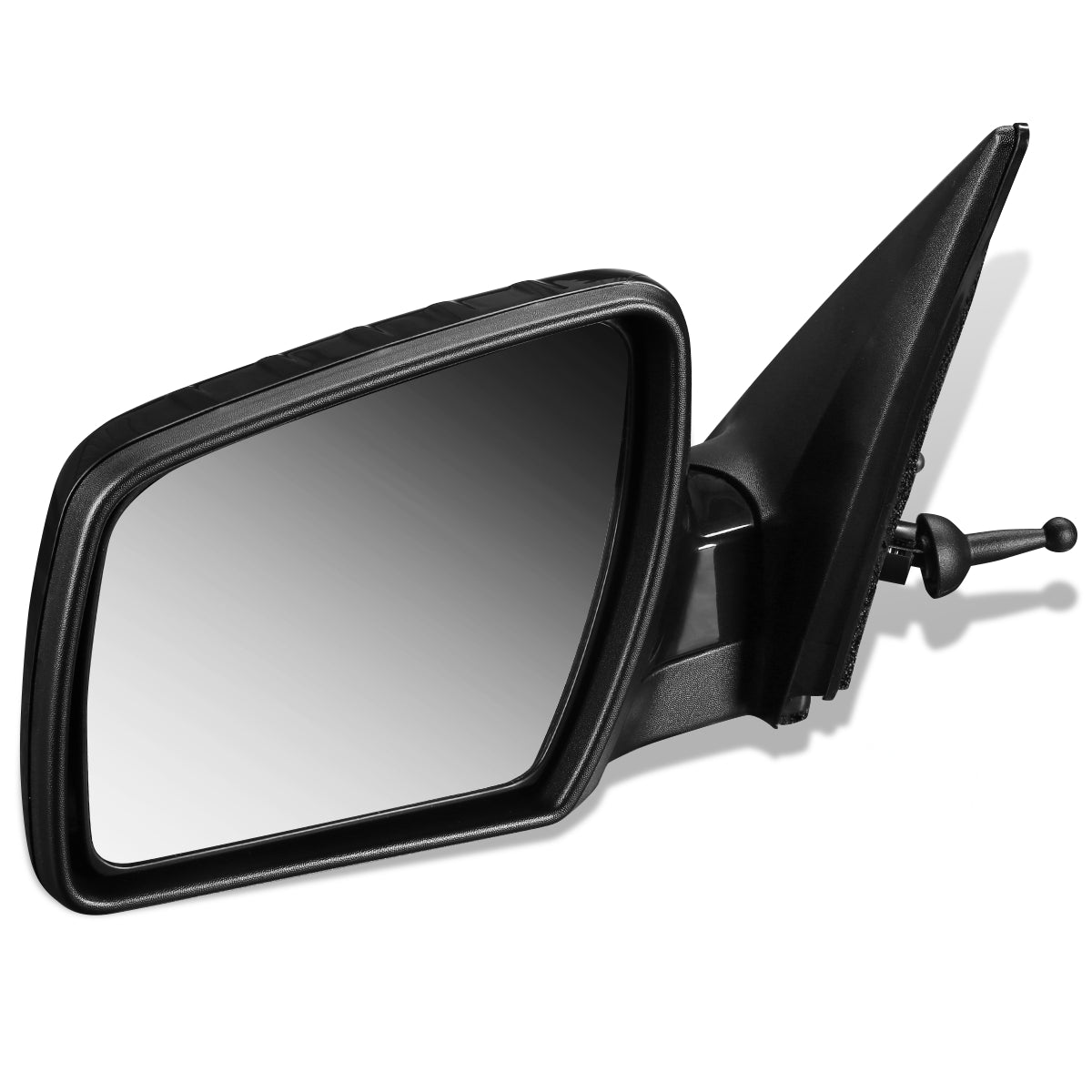 RETROVISOR MIRROR - OEM - 12-13 KIA SOUL - MANUAL - TEXTURED - BLACK - LEFT