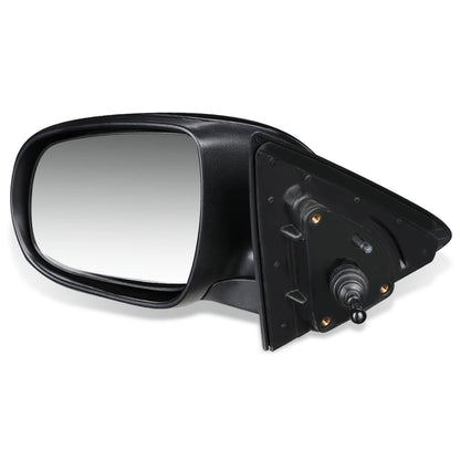 RETROVISOR MIRROR - OEM - 10-13 KIA FORTE KOUP - MANUAL - PAINTABLE - BLACK - LEFT