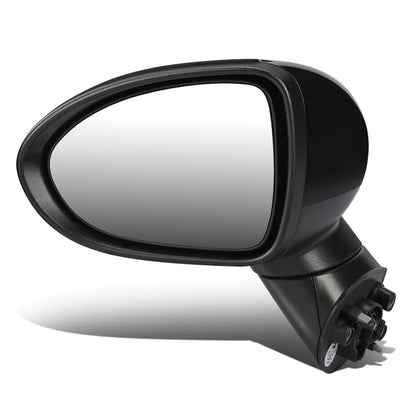 RETROVISOR MIRROR - OEM - 12-15 KIA RIO - POWERED - HEATED - W/ SIGNAL LIGHT - FOLDING - BLACK MATERIAL - LEFT