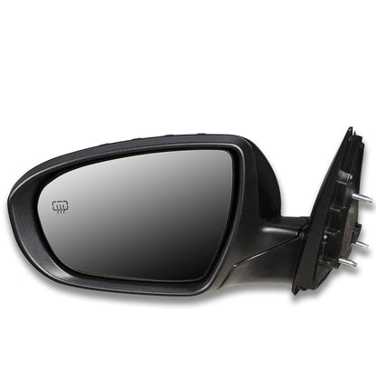 RETROVISOR MIRROR - OEM - 14-15 KIA OPTIMA - POWERED - HEATED - PAINTABLE - BLACK - LEFT