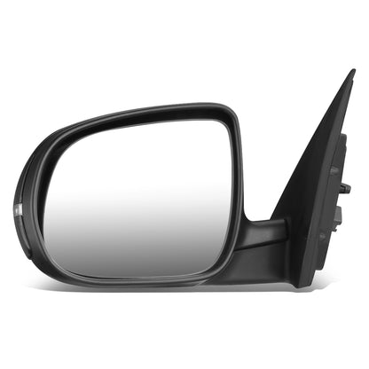 RETROVISOR MIRROR - OEM - 10-13 KIA FORTE, FORTE KOUP - POWERED - HEATED - W/ SIGNAL LIGHT - POWER FOLDING - BLACK MATERIAL - LEFT