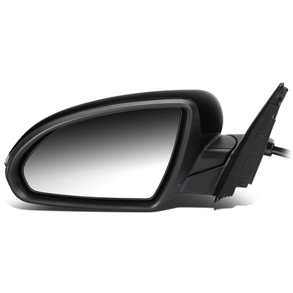 RETROVISOR MIRROR - OEM - 11-15 KIA OPTIMA - POWERED - W/ SIGNAL LIGHT - FOLDING - BLACK MATERIAL - LEFT