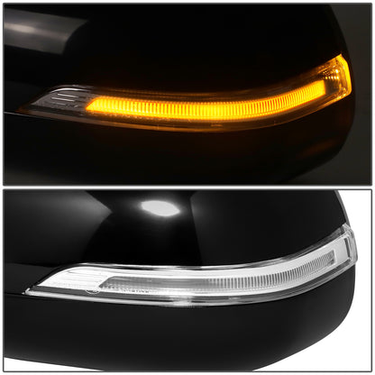 RETROVISOR MIRROR - OE STYLE - KIA SOUL 14-16 - WITH POWER FOLD - DRIVER SIDE - PAINT TO MATCH - BLACK