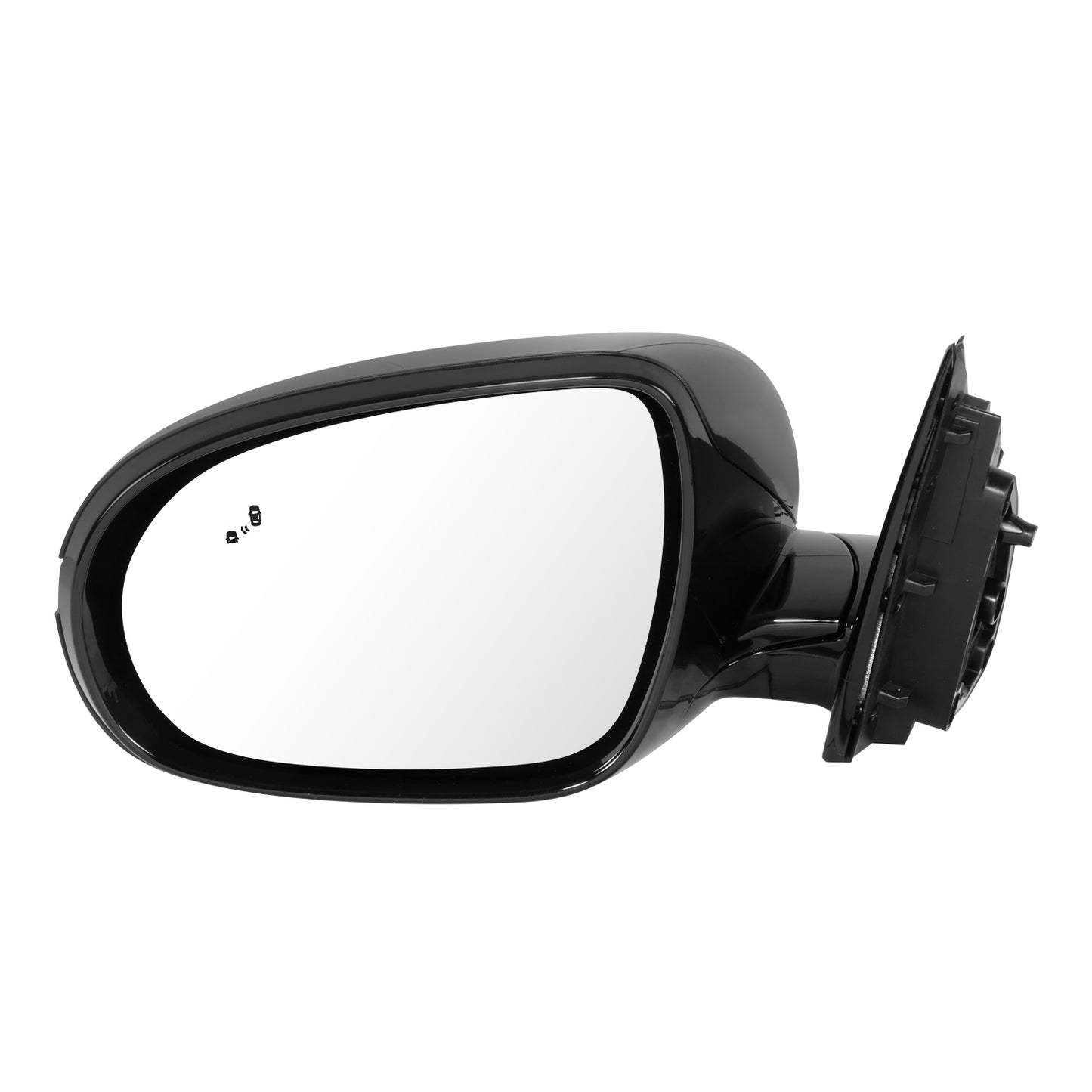 RETROVISOR MIRROR - OE STYLE - KIA SORENTO 16-18 - WITH POWER FOLD WITH HEATED GLASS - DRIVER SIDE - PAINT TO MATCH - BLACK