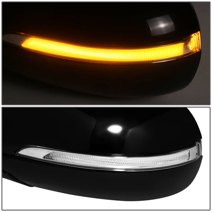 RETROVISOR MIRROR - OE STYLE - KIA SORENTO 16-18 - WITH POWER FOLD WITH HEATED GLASS - DRIVER SIDE - PAINT TO MATCH - BLACK