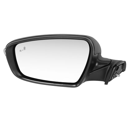 RETROVISOR MIRROR - OE STYLE - KIA FORTE 2017-2018 - WITH POWER FOLD WITH HEATED GLASS WITH TURN SIGNAL WITH BLIND SPOT - DRIVER LEFT SIDE - BLACK