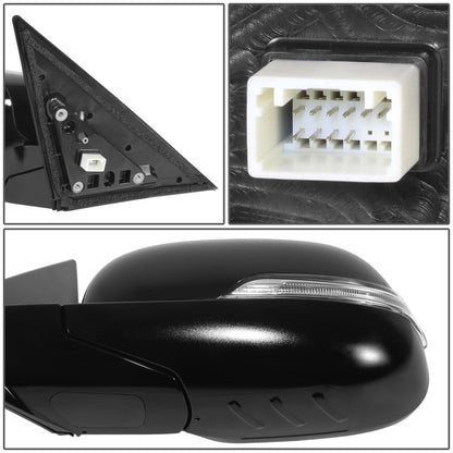 RETROVISOR MIRROR - KIA SOUL 2014-2019 - WITH POWER FOLD - WITH HEATED GLASS - WITH TURN SIGNAL - WITH BLIND SPOT - OE STYLE - DRIVER LEFT SIDE