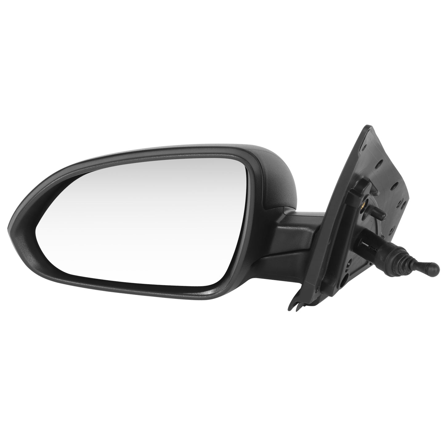 RETROVISOR MIRROR - OE STYLE - KIA RIO 18-20 - WITH MANUAL - DRIVER SIDE - PAINT TO MATCH - BLACK