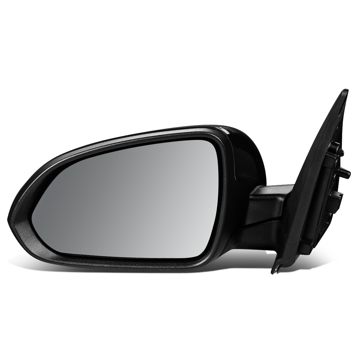 RETROVISOR MIRROR - OEM - 18+ KIA RIO - POWERED - HEATED - FOLDING - BLACK MATERIAL - LEFT
