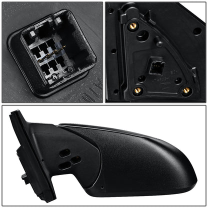 RETROVISOR MIRROR - OEM - 18+ KIA RIO - POWERED - HEATED - FOLDING - BLACK MATERIAL - LEFT