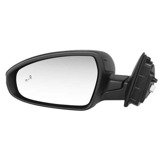 RETROVISOR MIRROR - OE STYLE - KIA FORTE 19-21 - WITH POWER WITH HEATED GLASS WITH TURN SIGNAL WITH BLIND SPOT - DRIVER SIDE - PAINT TO MATCH - BLACK