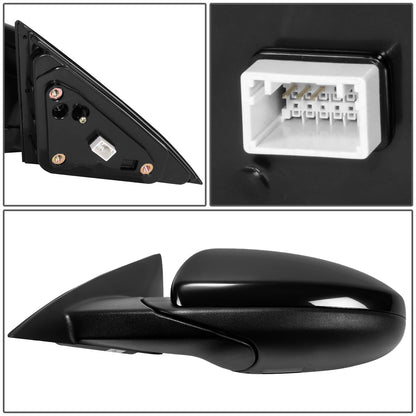 RETROVISOR MIRROR - OE STYLE - KIA FORTE 19-24 - WITH POWER - DRIVER SIDE - PAINT TO MATCH - BLACK