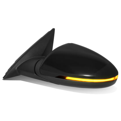 RETROVISOR MIRROR - OE STYLE - KIA FORTE 2019-2021 - WITH POWER WITH HEATED GLASS WITH TURN SIGNAL - DRIVER LEFT SIDE - BLACK