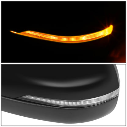 RETROVISOR MIRROR - OE STYLE - KIA SOUL 2020-2022 - WITH POWER WITH HEATED GLASS WITH TURN SINGAL - DRIVER LEFT SIDE - BLACK