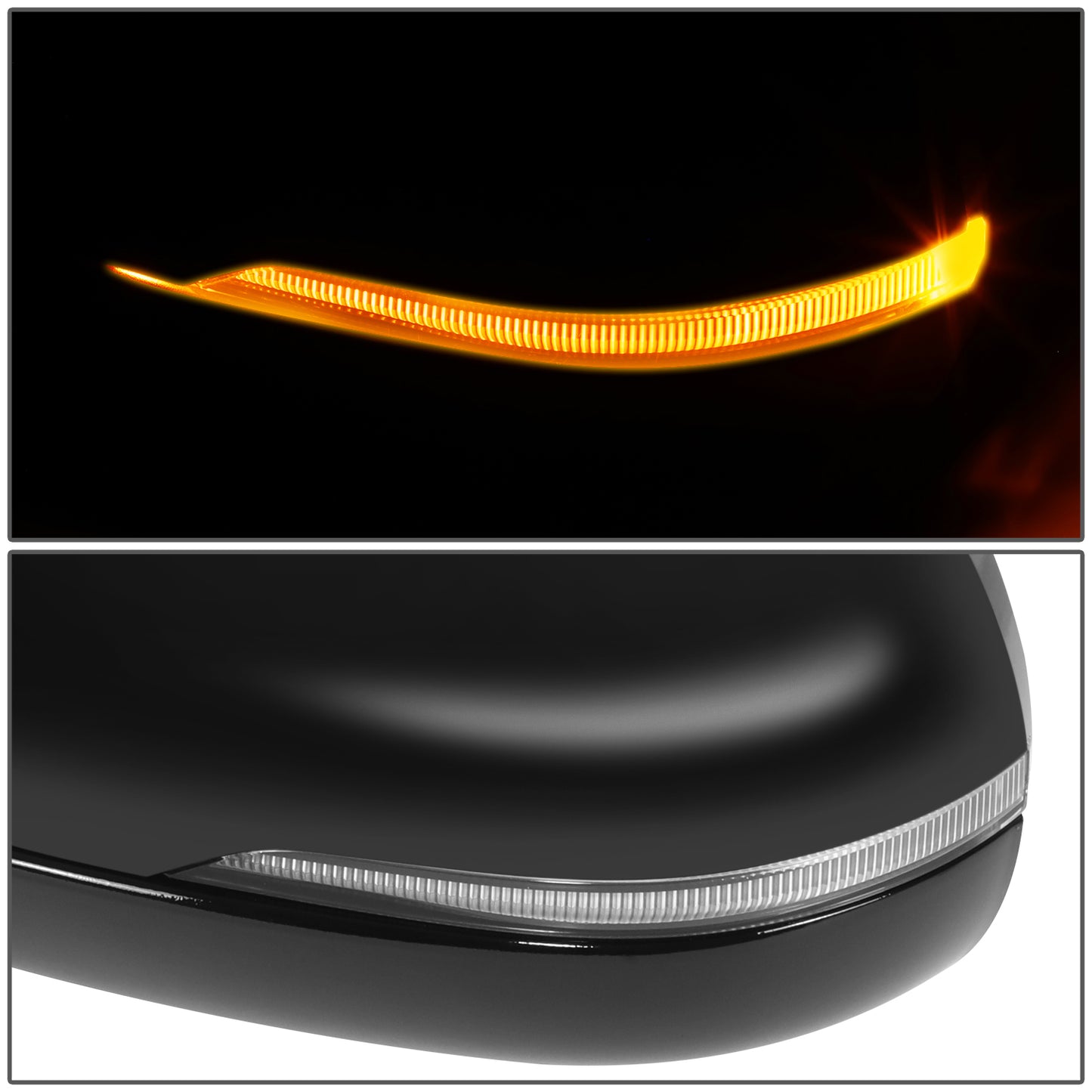 RETROVISOR MIRROR - OE STYLE - KIA SOUL 2020-2024 - WITH POWER WITH HEATED GLASS - DRIVER LEFT SIDE - BLACK