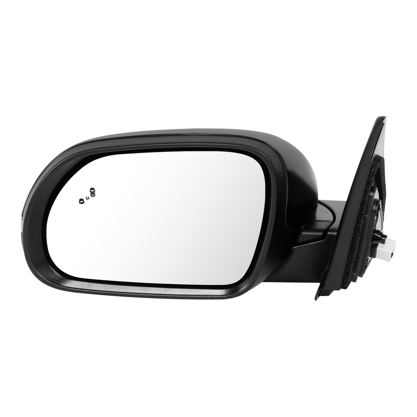 RETROVISOR MIRROR - OE STYLE - KIA SOUL 20-22 - WITH POWER WITH HEATED GLASS WITH TURN SINGAL WITH BLIND SPOT - DRIVER SIDE - PAINT TO MATCH - BLACK