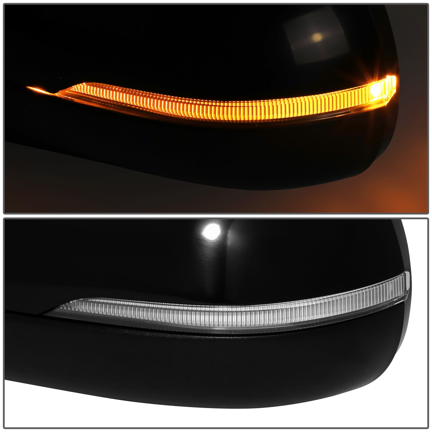 RETROVISOR MIRROR - OE STYLE - KIA SOUL 20-22 - WITH POWER WITH HEATED GLASS WITH TURN SINGAL WITH BLIND SPOT - DRIVER SIDE - PAINT TO MATCH - BLACK