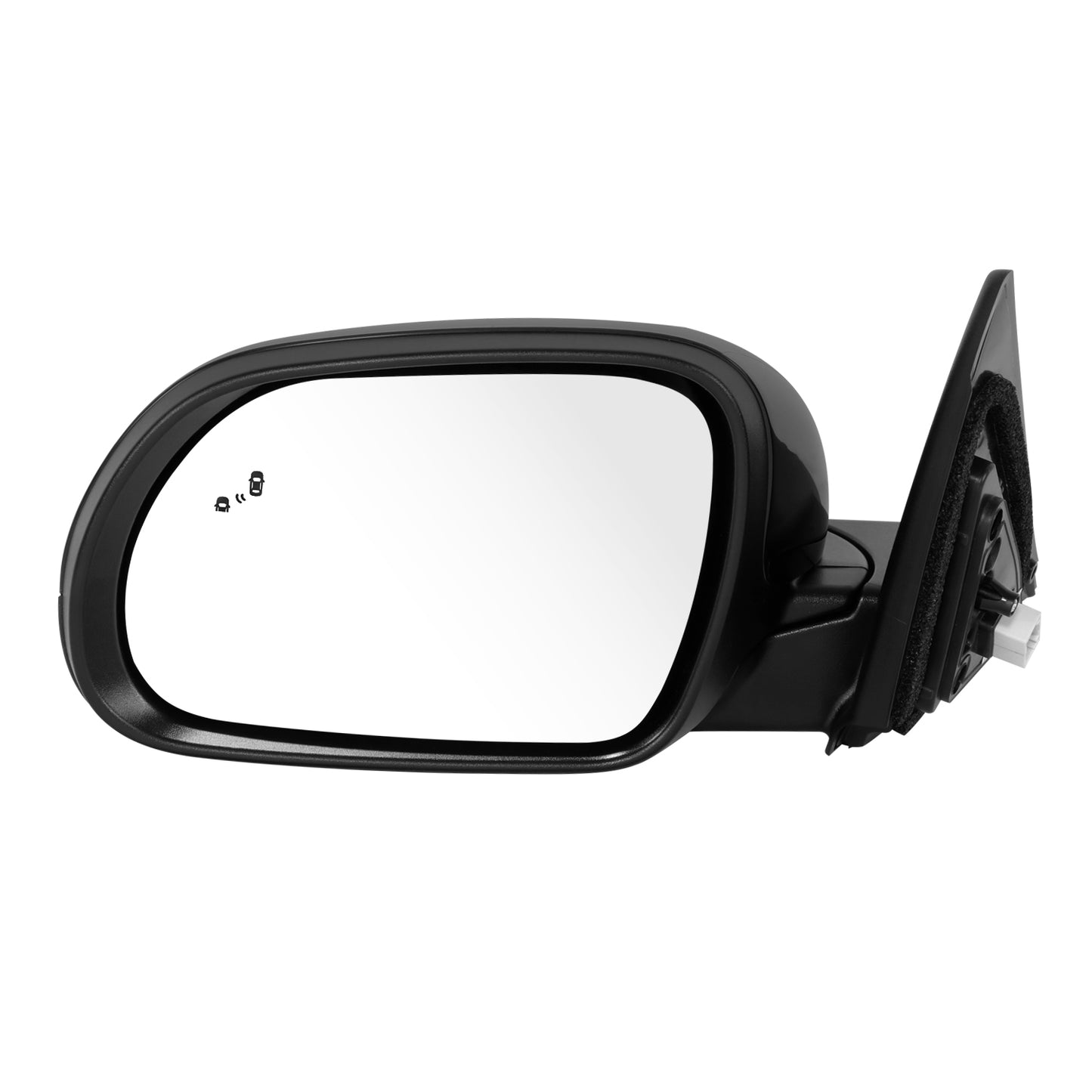 RETROVISOR MIRROR - OE STYLE - KIA SOUL 20-24 - WITH POWER WITH BLIND SPOT - DRIVER SIDE - PAINT TO MATCH - BLACK