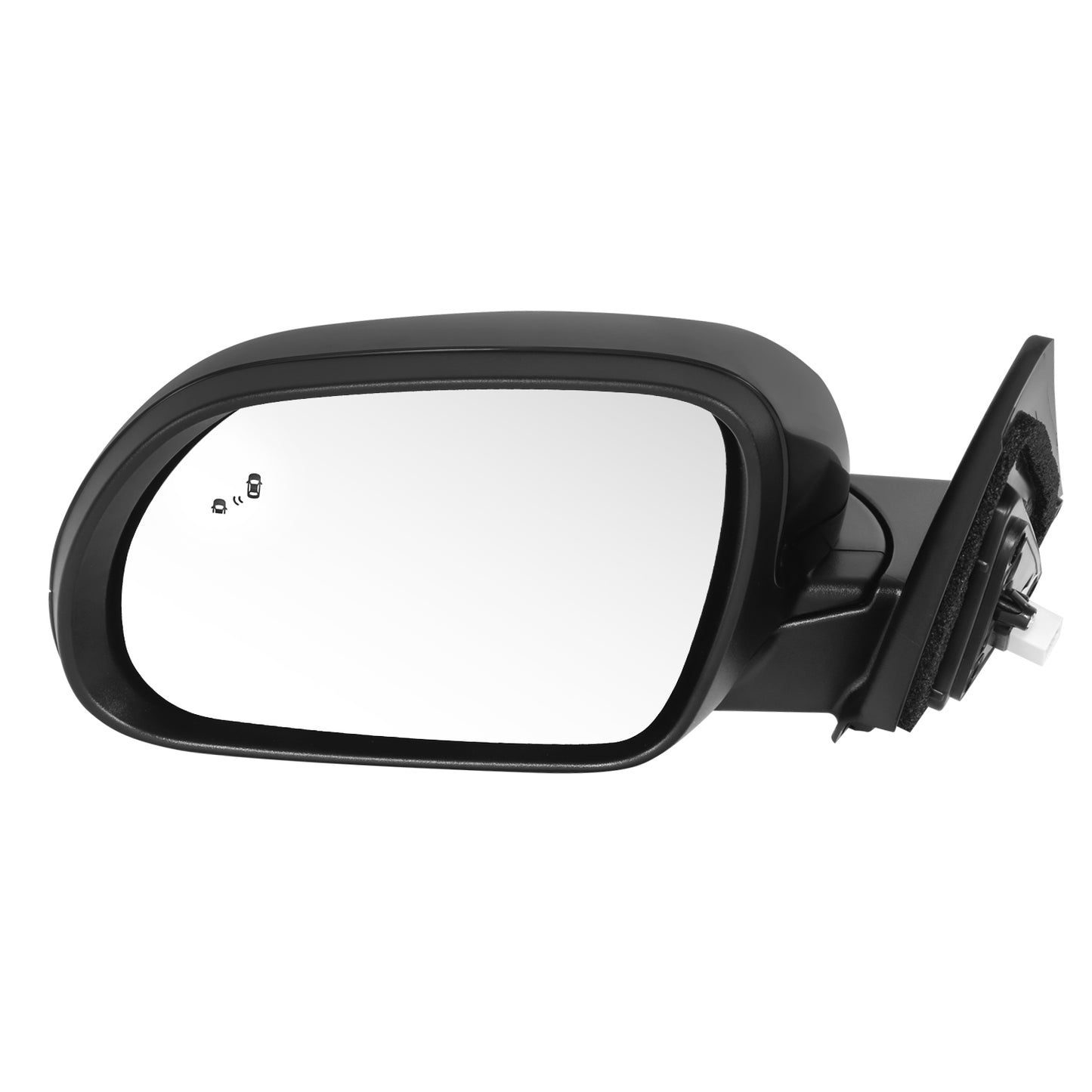 RETROVISOR MIRROR - OE STYLE - KIA SOUL 2020-2024 - WITH POWER WITH HEATED GLASS WITH BLIND SPOT - DRIVER LEFT SIDE - BLACK