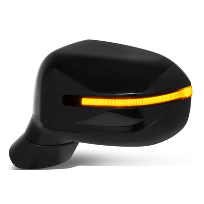 RETROVISOR MIRROR - OE STYLE - KIA TELLURIDE 2020-2024 - WITH POWER FOLD WITH HEATED GLASS WITH BLIND SPOT - DRIVER LEFT SIDE - BLACK