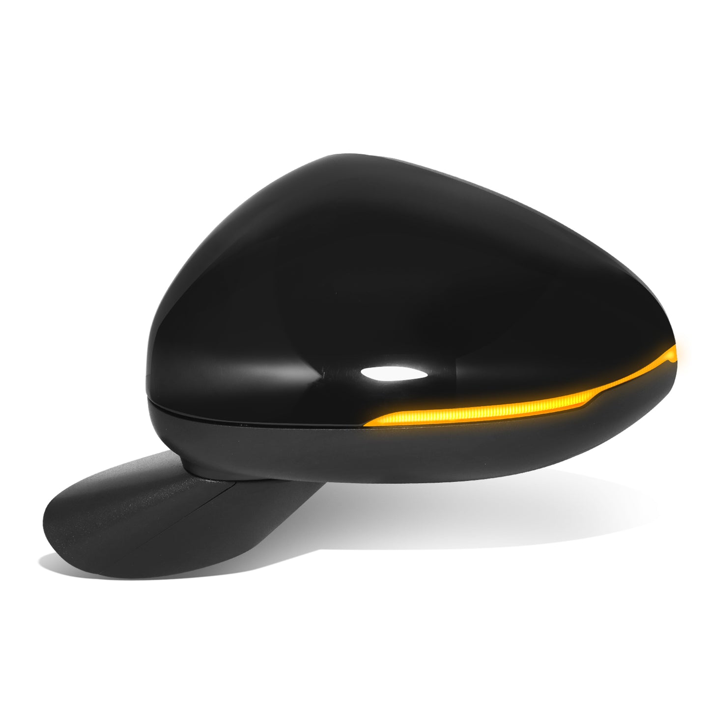 RETROVISOR MIRROR - OE STYLE - KIA K5 21-24 - WITH POWER WITH HEATED GLASS WITH BLIND SPOT WITH TURN SIGNAL - EXC GT - DRIVER SIDE - PAINT TO MATCH - BLACK