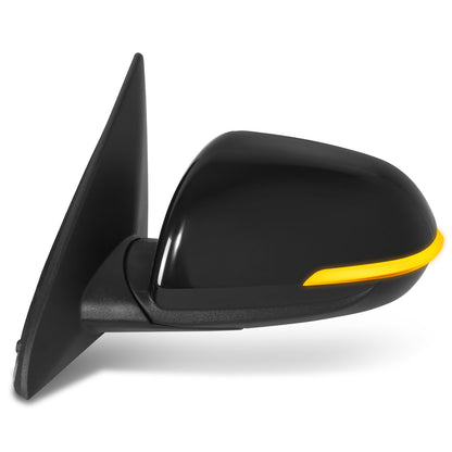 RETROVISOR MIRROR - OE STYLE - KIA SELTOS 2021-2024 - WITH POWER WITH HEATED GLASS WITH BLIND SPOT - DRIVER LEFT SIDE - BLACK