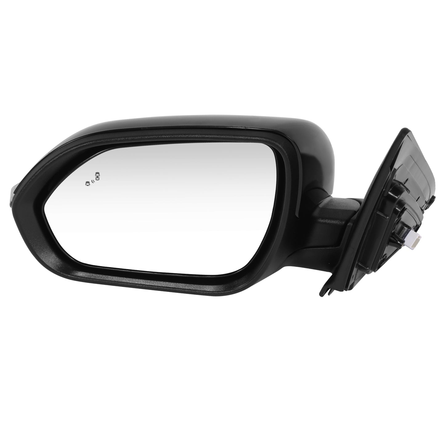RETROVISOR MIRROR - OE STYLE - KIA SELTOS 2021-2024 - WITH POWER WITH HEATED GLASS WITH BLIND SPOT - DRIVER LEFT SIDE - BLACK