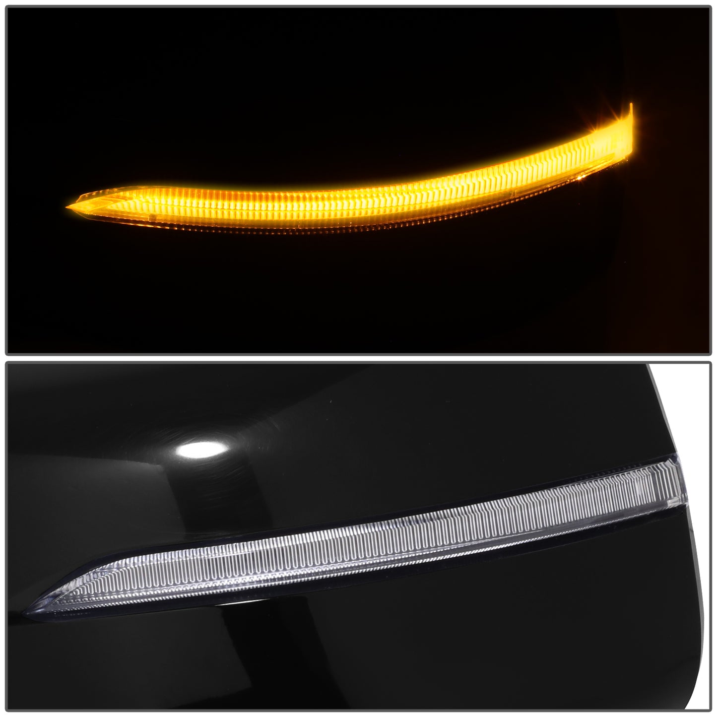 RETROVISOR MIRROR - OE STYLE - KIA SORENTO 2021-2023 - WITH POWER WITH HEATED GLASS - DRIVER LEFT SIDE - BLACK