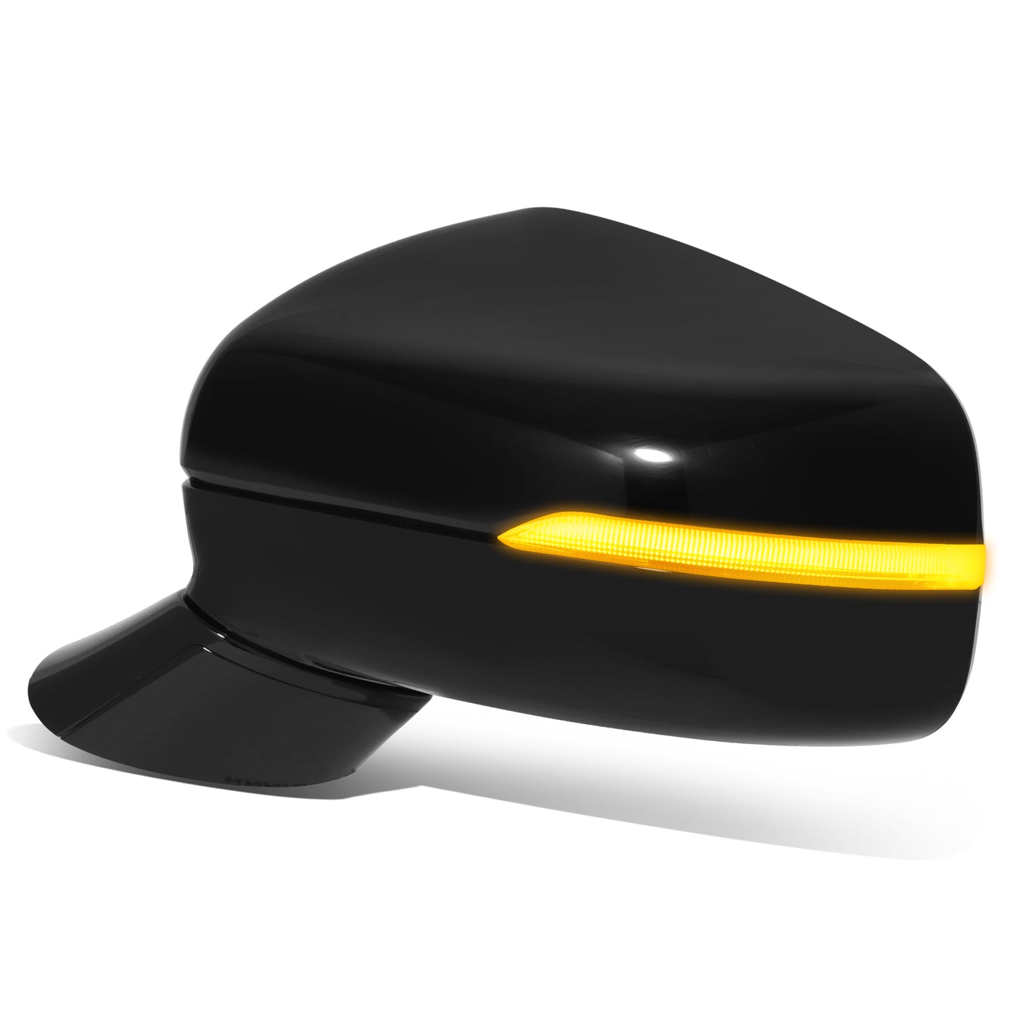 RETROVISOR MIRROR - OE STYLE - KIA SORENTO 2021-2023 - WITH POWER WITH HEATED GLASS WITH BLIND SPOT - DRIVER LEFT SIDE - BLACK