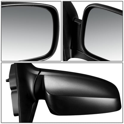 RETROVISOR MIRROR - OEM - 03-09 KIA SORENTO BASE LX - POWERED - HEATED - TEXTURED - BLACK - RIGHT