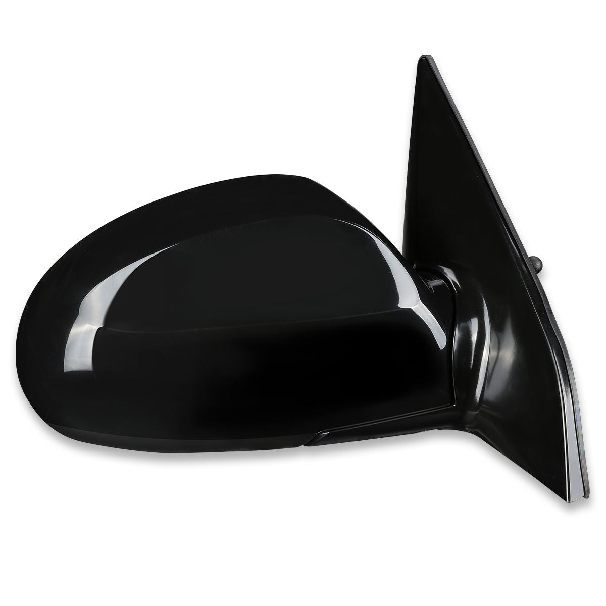 RETROVISOR MIRROR - OEM - 04-09 KIA SPECTRA 2.0L / 05-09 KIA SPECTRA5 - MANUAL - PAINTABLE - BLACK - RIGHT