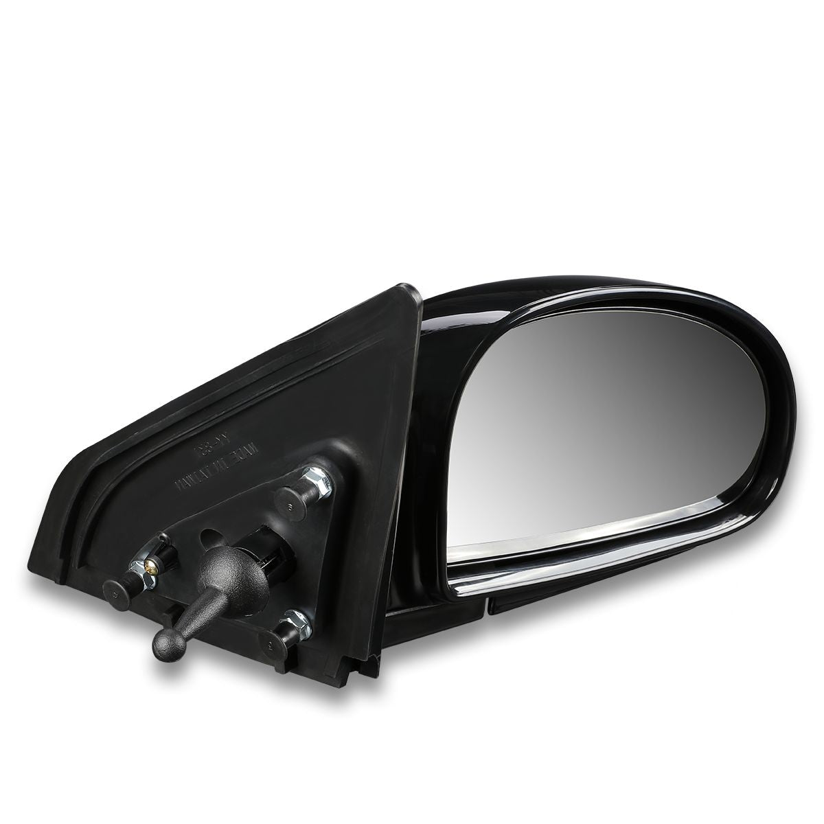 RETROVISOR MIRROR - OEM - 04-09 KIA SPECTRA 2.0L / 05-09 KIA SPECTRA5 - MANUAL - PAINTABLE - BLACK - RIGHT