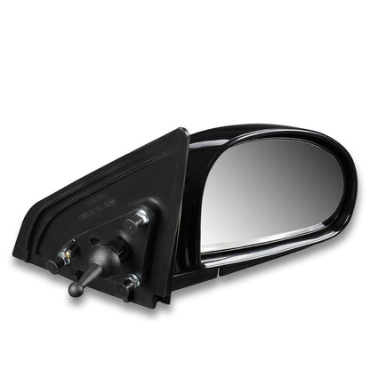 RETROVISOR MIRROR - OEM - 04-09 KIA SPECTRA 2.0L / 05-09 KIA SPECTRA5 - MANUAL - PAINTABLE - BLACK - RIGHT