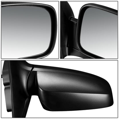 RETROVISOR MIRROR - OEM - 03-09 KIA SORENTO - MANUAL - TEXTURED - BLACK - RIGHT