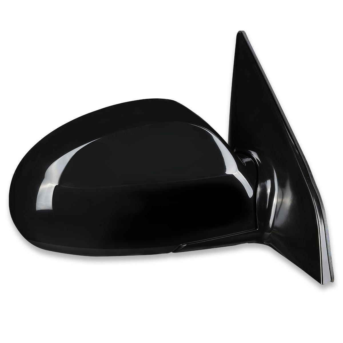 RETROVISOR MIRROR - OEM - 04-09 KIA SPECTRA 2.0L / 05-09 KIA SPECTRA5 - POWERED - HEATED - PAINTABLE - BLACK - RIGHT
