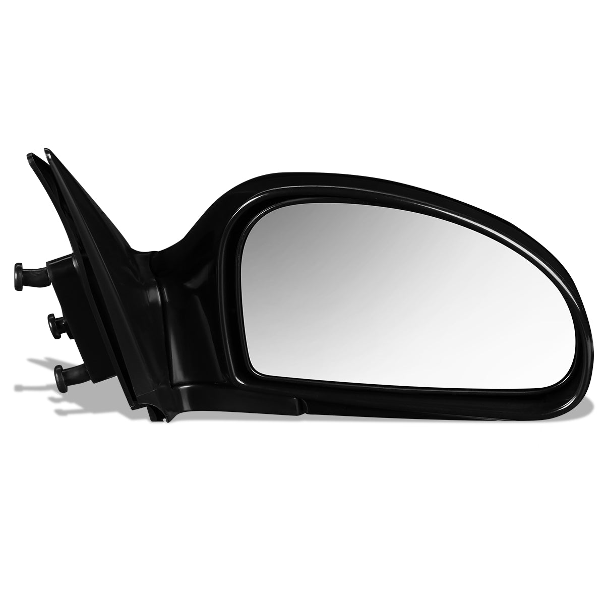 RETROVISOR MIRROR - OEM - 04-09 KIA SPECTRA 2.0L / 05-09 KIA SPECTRA5 - POWERED - HEATED - PAINTABLE - BLACK - RIGHT