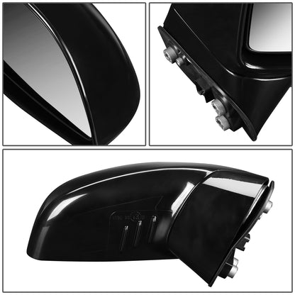 RETROVISOR MIRROR - OEM - 07-12 KIA RONDO - POWERED - HEATED - PAINTABLE - BLACK - RIGHT