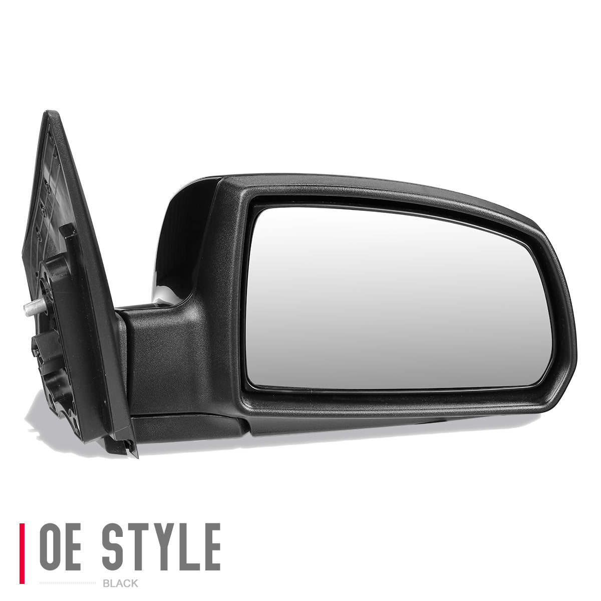 RETROVISOR MIRROR - OEM - 06-09 KIA RIO / 06-09 KIA RIO5 - POWERED - HEATED - PAINTABLE - BLACK - RIGHT