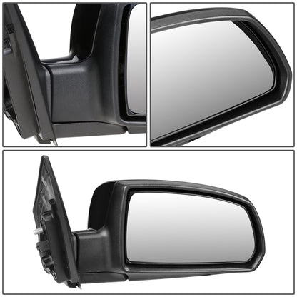 RETROVISOR MIRROR - OEM - 06-09 KIA RIO / 06-09 KIA RIO5 - POWERED - HEATED - PAINTABLE - BLACK - RIGHT