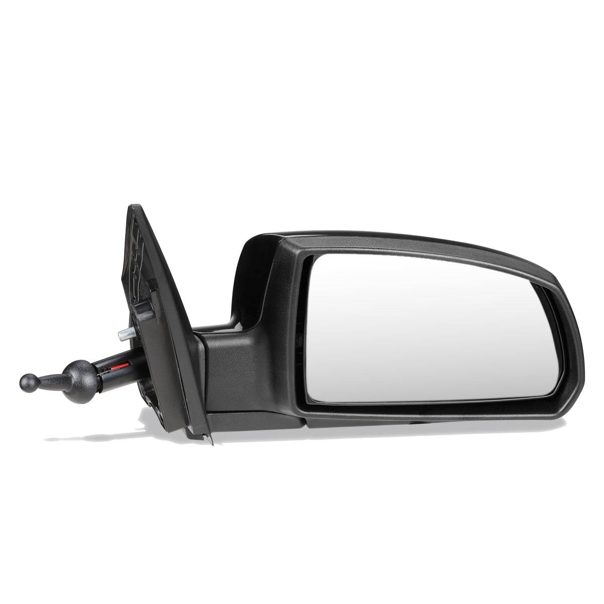 RETROVISOR MIRROR - OEM - 06-09 KIA RIO / 06-09 KIA RIO5 - MANUAL - PAINTABLE - BLACK - RIGHT
