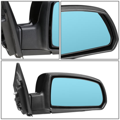 RETROVISOR MIRROR - OEM - 06-09 KIA RIO / 06-09 KIA RIO5 - POWERED - HEATED - PAINTABLE - BLACK - RIGHT