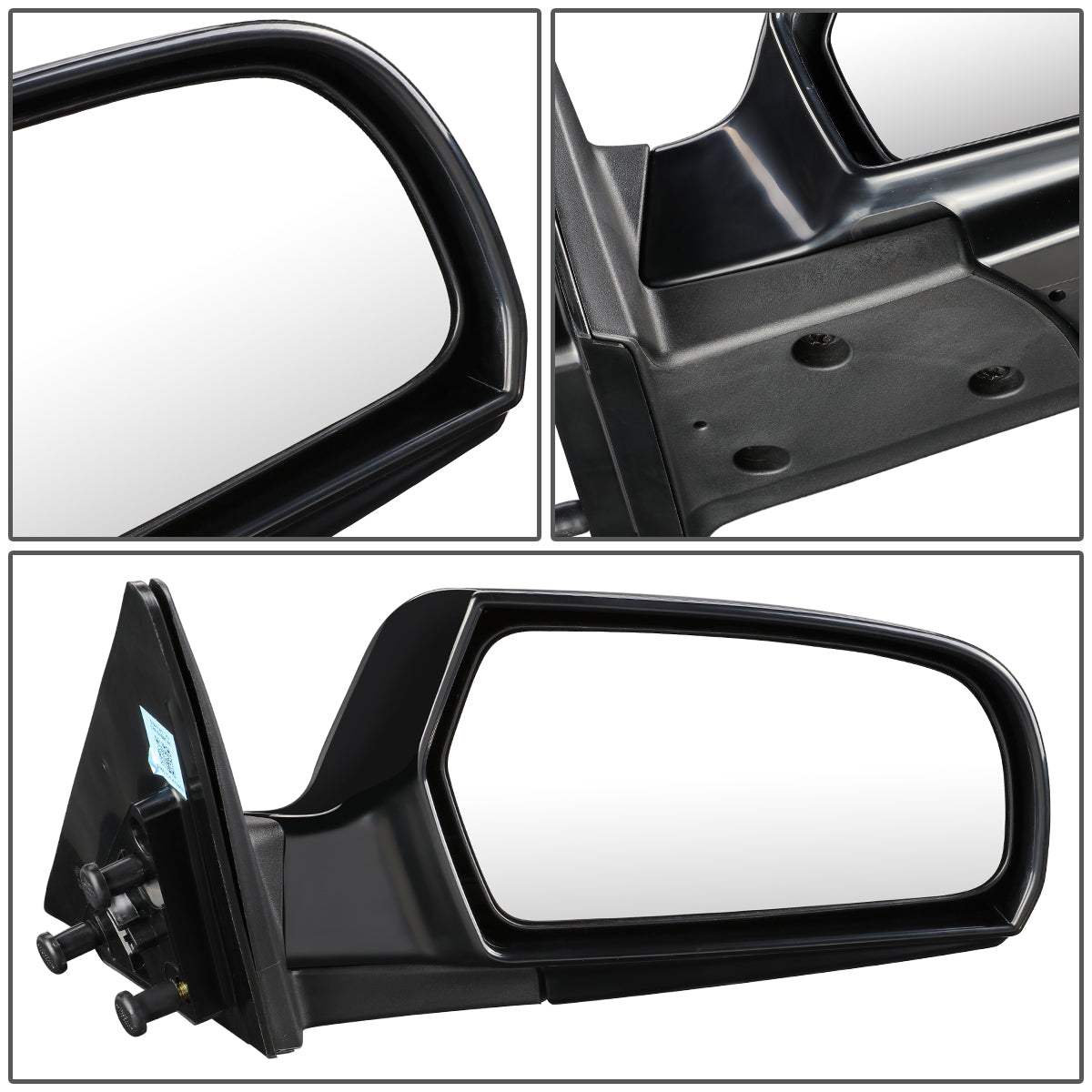 RETROVISOR MIRROR - OEM - 06-10 KIA OPTIMA / 06-10 KIA MAGENTIS - POWERED - HEATED - PAINTABLE - BLACK - RIGHT