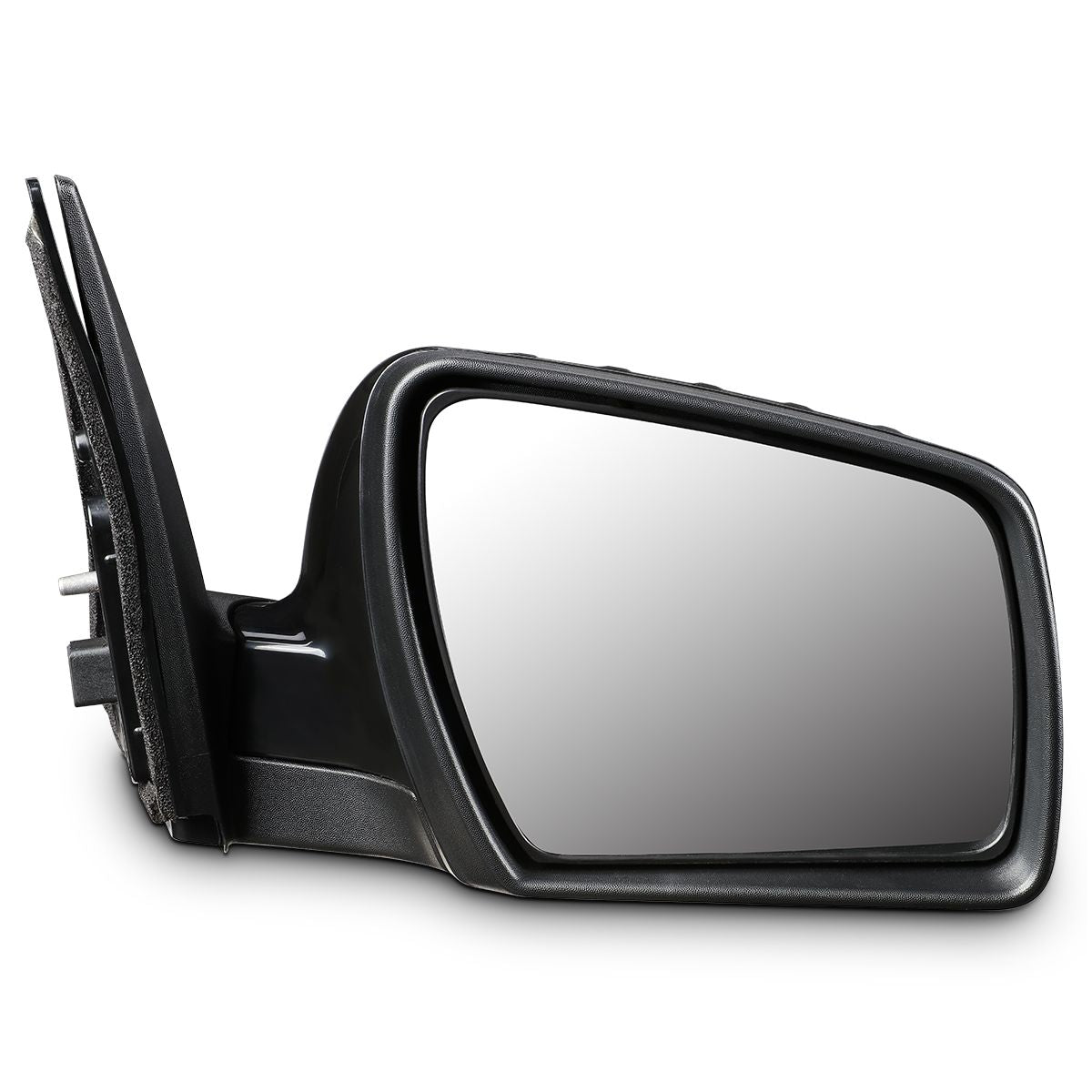 RETROVISOR MIRROR - OEM - 10-11 KIA SOUL - POWERED - PAINTABLE - BLACK - RIGHT
