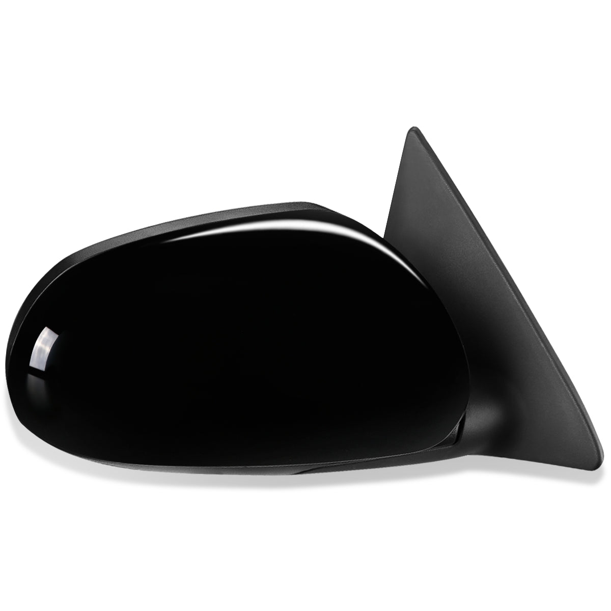 RETROVISOR MIRROR - OEM - 10-13 KIA FORTE - MANUAL - PAINTABLE - BLACK - RIGHT