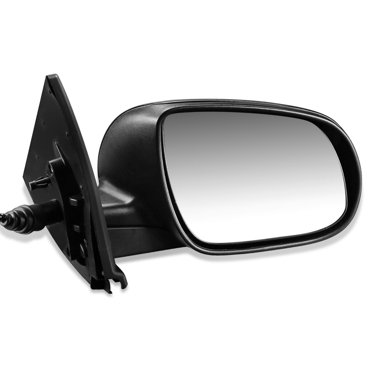 RETROVISOR MIRROR - OEM - 10-13 KIA FORTE - MANUAL - PAINTABLE - BLACK - RIGHT