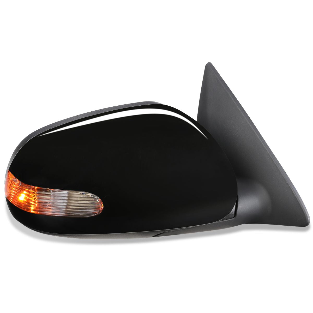 RETROVISOR MIRROR - OEM - 10-13 KIA FORTE KOUP - POWERED - HEATED - TEXTURED - BLACK - RIGHT